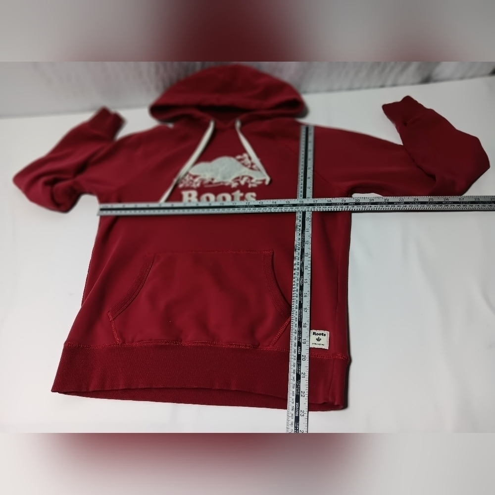 Roots ladies hoodie with Kangaroo pocket. Ladies size s - Picture 3 of 9
